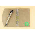 China Custom School Student Hardcover Wholesale Kraft Journal/Diary Spiral Kraft Paper Planner Notebook